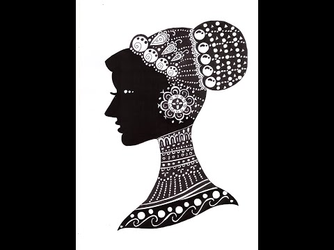 Draw Beautiful Black Lady Face Using Mandala Art Beautiful Women Face Zentangle Doodle Artwork Youtube,Fight Scene Anime Body Base Fighting
