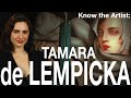 Know the artist tamara de lempicka