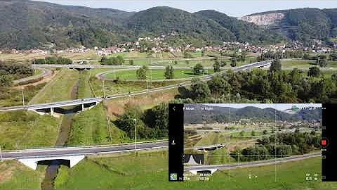 Range test Mavic Mini stock antenna vs YAGI booster