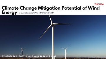 Climate Change Mitigation Potential of Wind Energy - Science and Research News