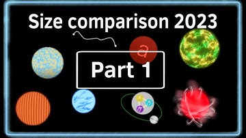 THE SUPER ULTIMATE SIZE COMPARISON (Part 1)