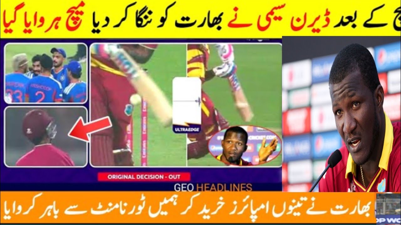 Daren Sammi angry after the match 