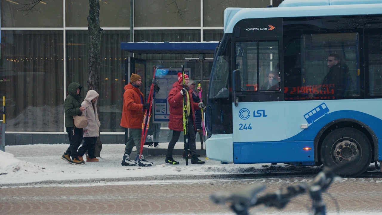 Kaupunki, joka pysyy liikkeessä