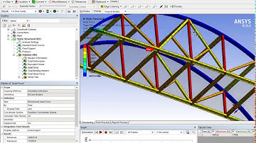 Bridge Finite Element Analysis - Ansys (FEM)
