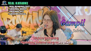 Gampil - Dike Sabrina (Original Karaoke + Backing Vocal)
