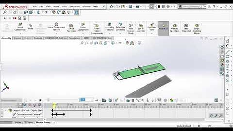 SolidWorks Catapult Motion Analysis: Longe Range