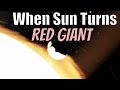What If Sun Were A Red Giant?
