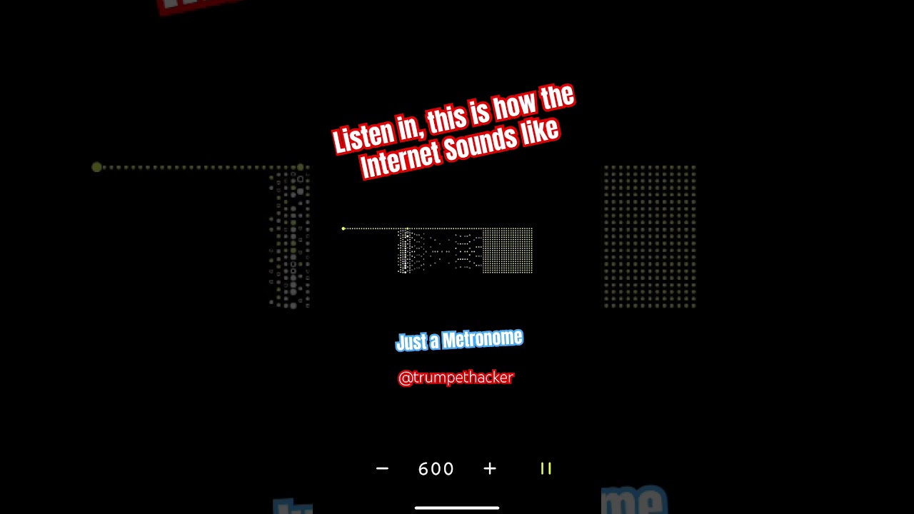 How the Internet sounds Like 