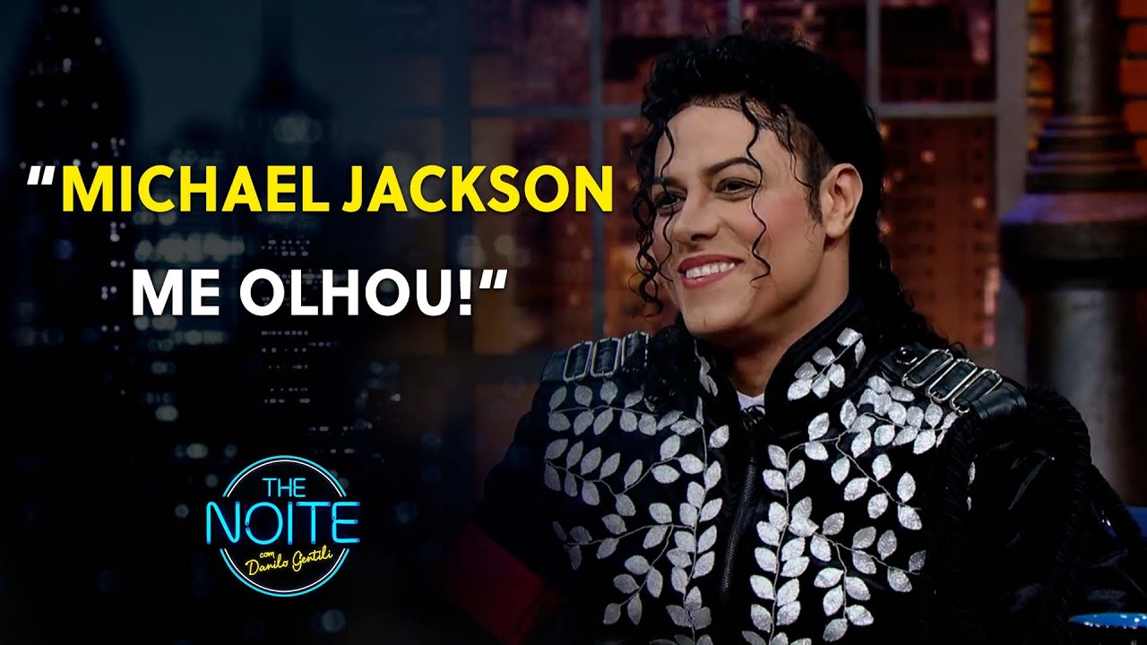Rodrigo Teaser relembra troca olhares com Michael Jackson durante show | The Noite (11/06/24)