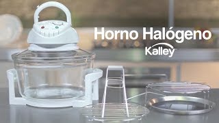 Horno halógeno Kalley - YouTube