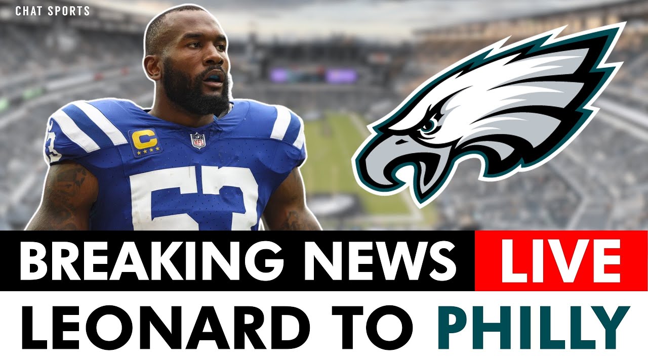 Shaq Leonard to sign with Eagles in Week 14