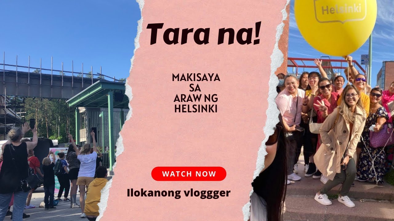 Mga Pinoy sa Finland naki saya sa Helsinki Day!