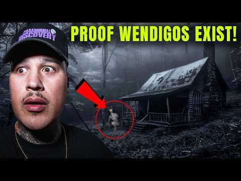 (IT WAS WATCHING OUR CABIN!) HUNTED by a WENDIGO in A HAUNTED GHOST TOWN