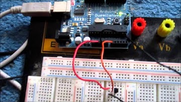 TMP36 temperature sensor circuit (w/ Arduino)
