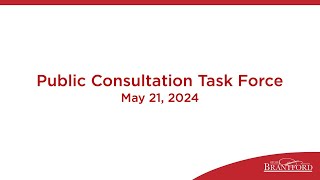Public Consultation Task Force