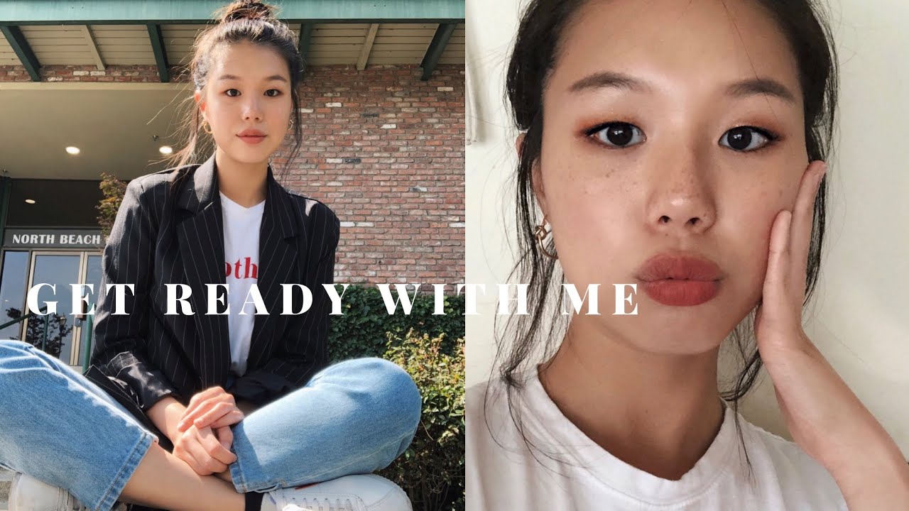 Casual Afternoon Brunch | GRWM Makeup to Outfit