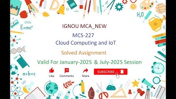 MCS 227 SOLVED ASSIGNMENT | MCS 227 IGNOU Solved Assignment Jan-2025 & July-2025  | MCA_NEW | IGNOU