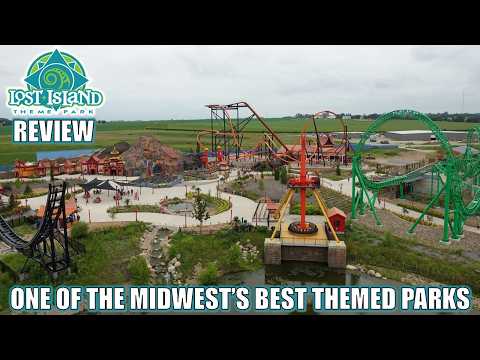 Lost Island Themepark Review One Of The Midwest S Best Themed Parks