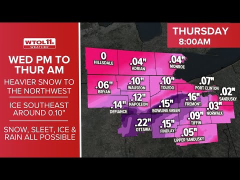 Extended forecast on