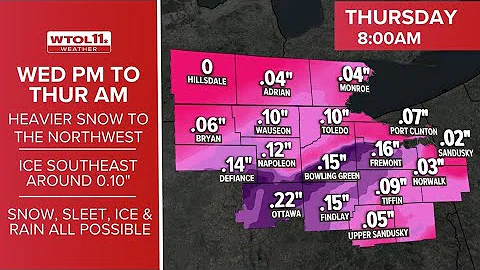 Extended forecast on 2 major storms set to hit viewing area - Here's what to know | WTOL 11 Weather