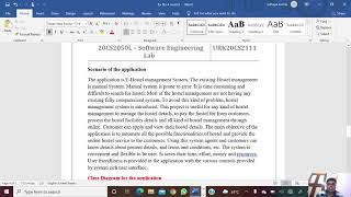 Class diagram of E-hostel management system | Software engineering