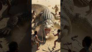 Life Million Years Ago | Homo Habilis vs. The Giant Crocodile