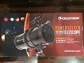 Celestron Powerseeker 127 EQ Telescope unboxing and assembly (NO REVIEW)