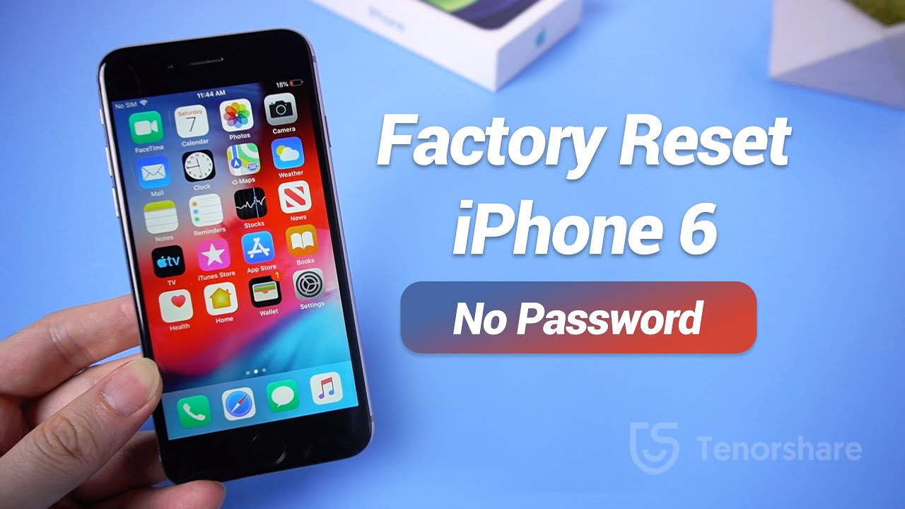 Factory Reset iPhone 13 without Password [13]