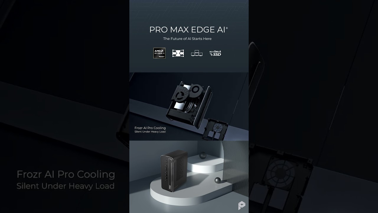 120B LLMs in a 4L PC? Meet PRO MAX EDGE AI+