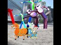 Raccoon Meets Jed, Fozzie and Grogu ▢ 4K HDR #Short
