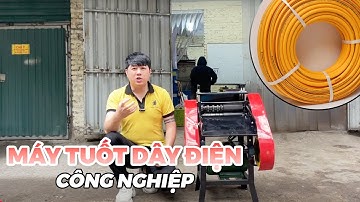 Máy TUỐT DÂY ĐIỆN CÔNG NGHIỆP - Tuốt, tách nhiều loại dây điện cực tiện lợi có giá bao nhiêu?