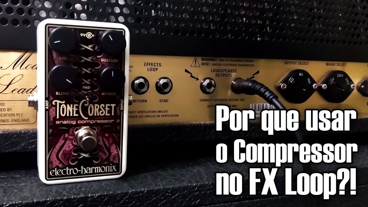 Por que usar o Compressor no Loop de efeitos?! - YouTube