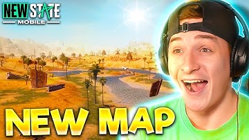 NEW MAP LAGNA GAMEPLAY REACTION! NEW STATE MOBILE