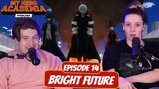 SHIGARAKI FINDS OVERHAUL! | My Hero Academia Season 4 Wife Reaction | Ep 14, "Bright Future”