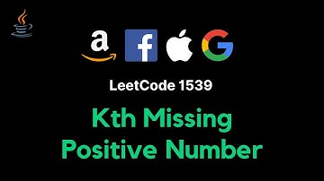 1539. Kth Missing Positive Number - JAVA (HashSet / Binary Search - Detailed explanation)