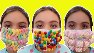 Candy Face Mask- Ways to steal candy in the hospital