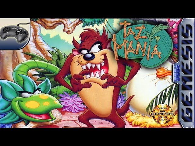 Taz-Mania (Mega Drive/ Sega Genesis) full playthrough - YouTube