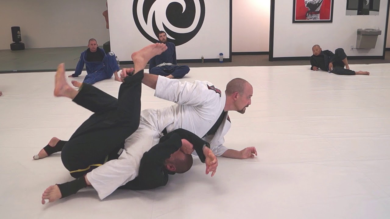 BJJ Sweeps: Standing Pendulum Sweep from Guard - YouTube