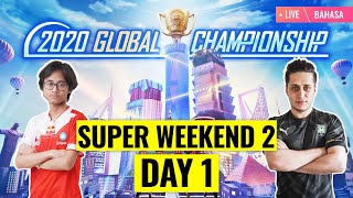 [Bahasa] PMGC 2020 League SW2D1 | Qualcomm | PUBG MOBILE Global Championship | Super Weekend 2 Day 1