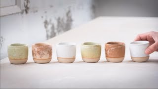 [MUSIC] MAKING organic espresso CUPS - The whole process - vapor03