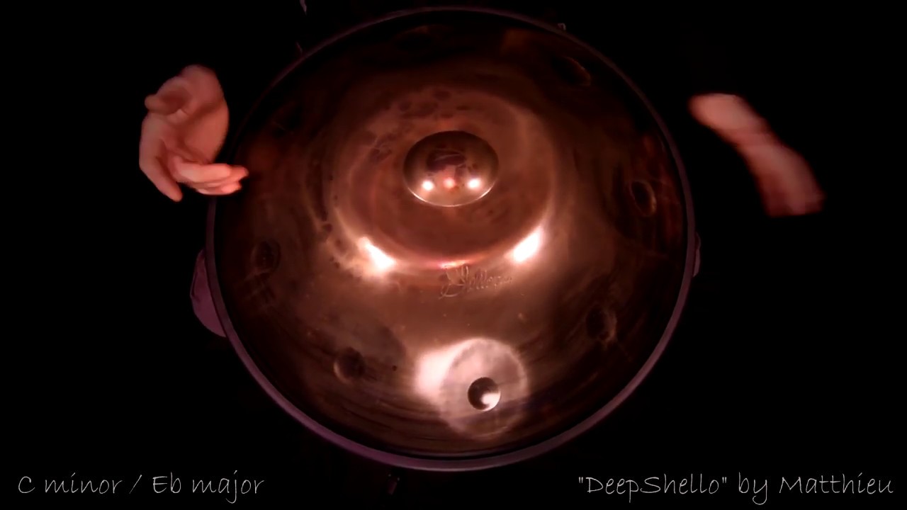 Handpan - C minor / Eb major hexatonic "Deep Shello" - Shellopan by Matthieu