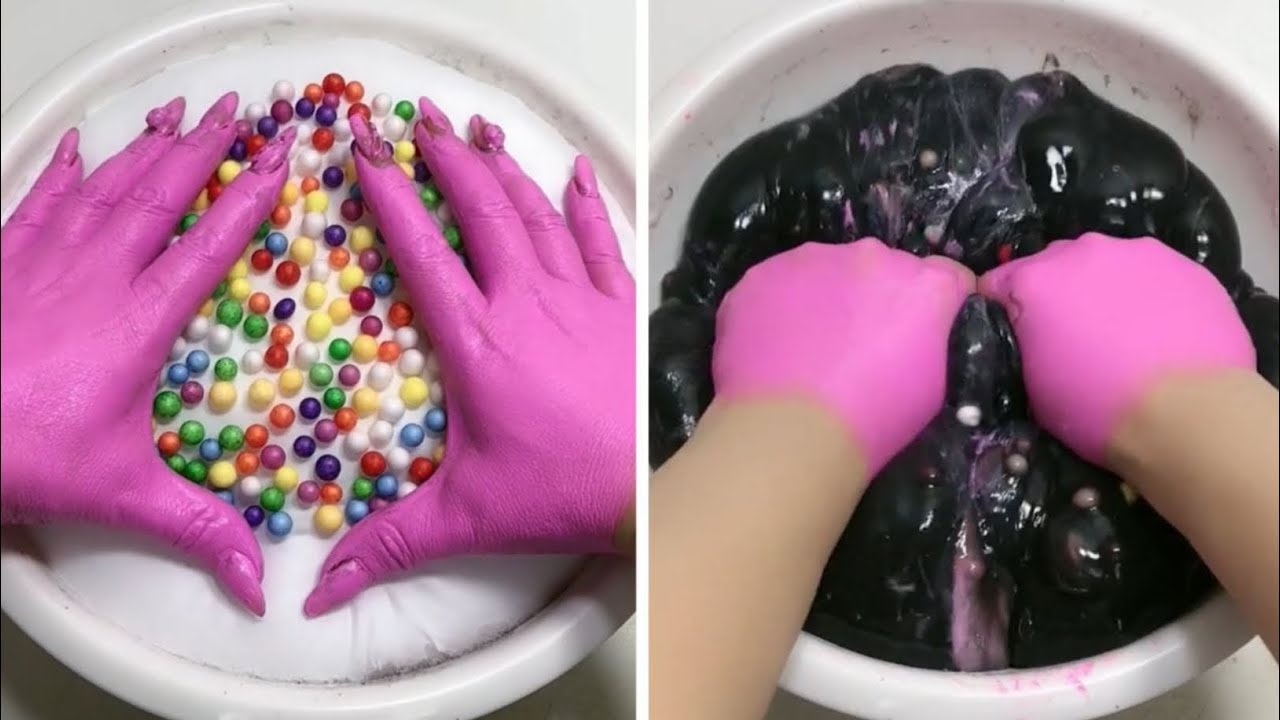 Slow Slime Most Relaxing and Satisfying Slime Videos #671 //Fast Version ...
