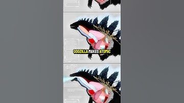 How Godzilla makes Atomic Breath! #monsterverse #kaiju #godzilla #toho #gojira #ghidorah #mothra