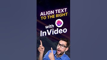 Align text like a PRO in InVideo! #shorts #invideo