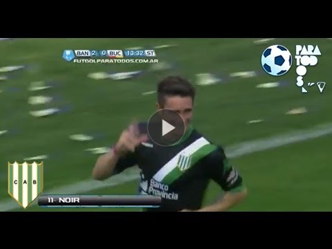 Gol de Noir. Banfield 3 Boca Unidos 0. Fecha 12. Torneo Primera B Nacional. Fútbol Para Todos