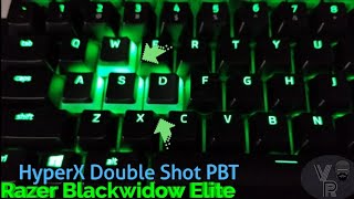 Blackwidow Elite Hyperx Double Shot Pbt Keycaps Work