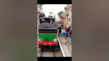 LSWR T3 4-4-0 No563 @ Williton on the WSR, 17/10/25 #steam #preserved #locomotive