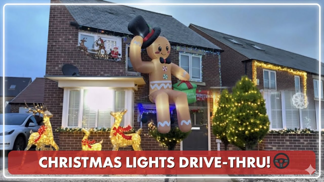 UK Christmas Houses That Look Like Movies 🎄 | Winter Vlog