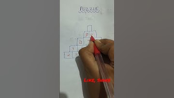 Find the missing number in pyramid?/Math pyramid brain teaser/math puzzle pyramid/ #how #shortsfeed