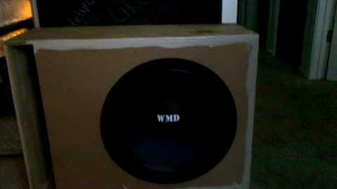 Pierce Audio Products WMD 18 In My Bedroom